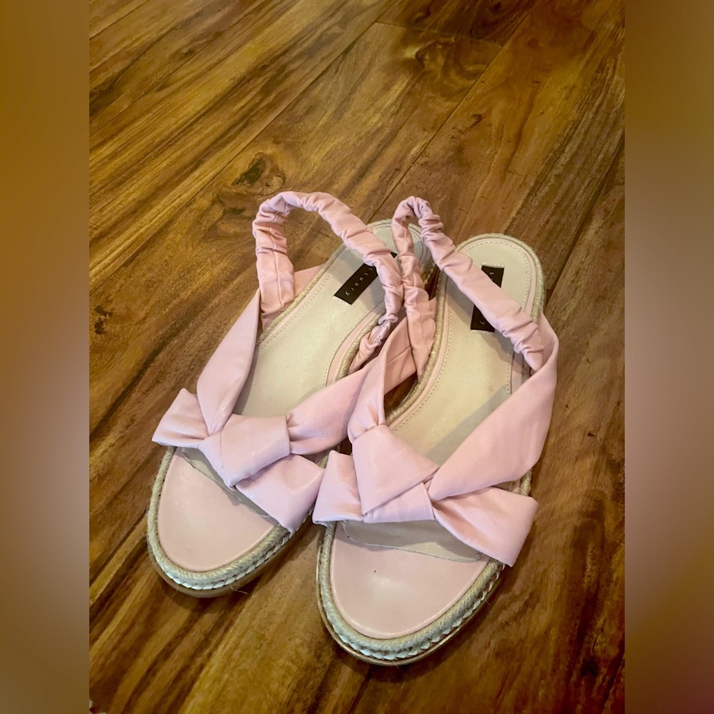 Sanctuary Pink Knotted Espadrille Sandals - Size 10M
